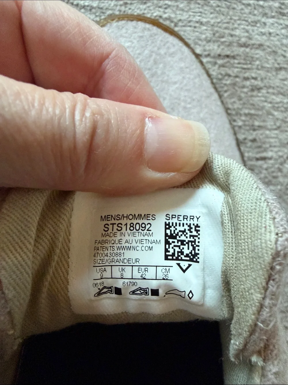 Sperry Women's Low-Top Canvas Sneakers in Light Pink